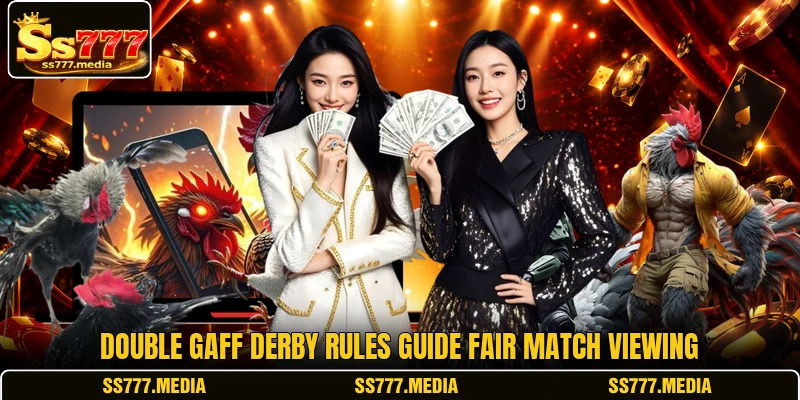 Double gaff derby rules guide fair match viewing Double gaff derby rules guide fair match viewing