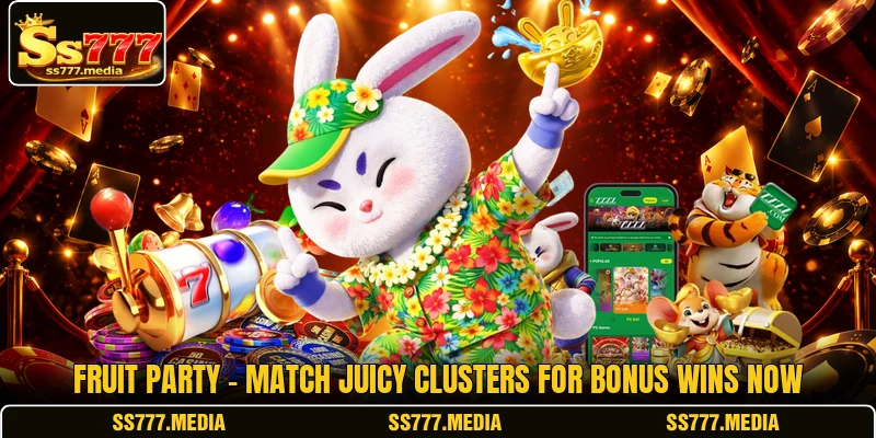 Fruit Party - Match Juicy Clusters For Bonus Wins Now