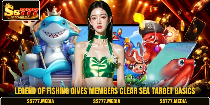 Legend of Fishing gives members clear sea target basics Legend of Fishing gives members clear sea target basics