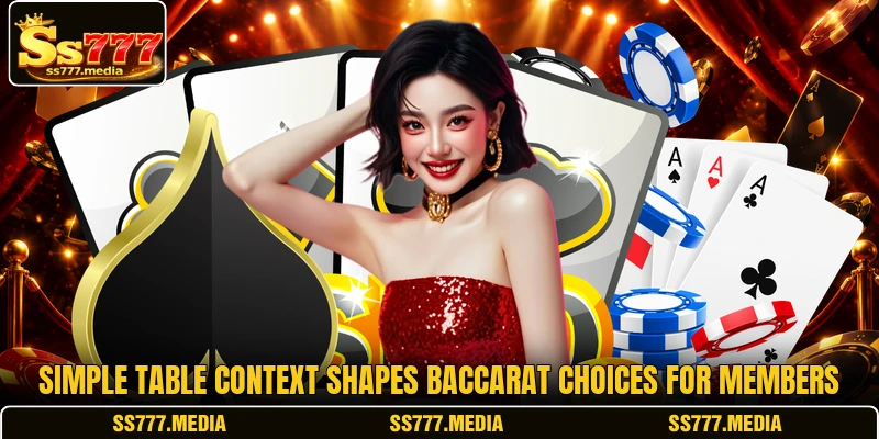 Simple table context shapes Baccarat choices for members Simple table context shapes Baccarat choices for members